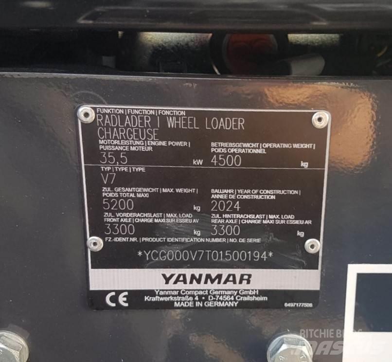 Yanmar V7 HW 輪胎式裝載機