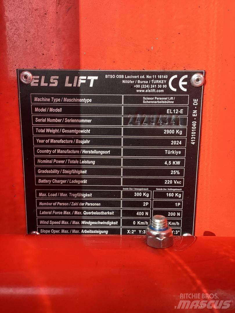 ELS LIFT EL12E 剪式升降機