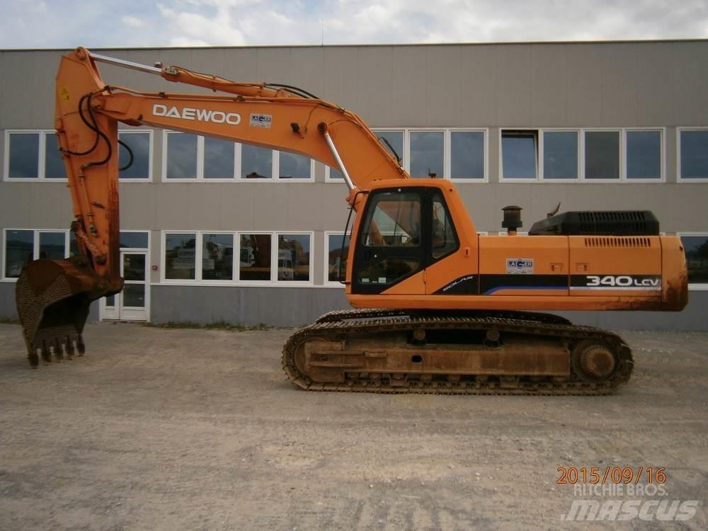 Daewoo SOLAR 340LCV 履帶式 挖土機/掘鑿機/挖掘機