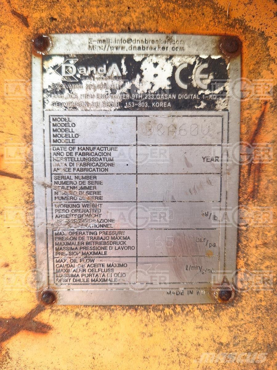  DANDA D&A 60V 液壓打樁錘