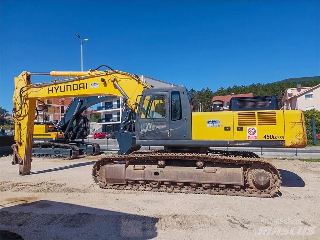 Hyundai 450LC-7 履帶式 挖土機/掘鑿機/挖掘機