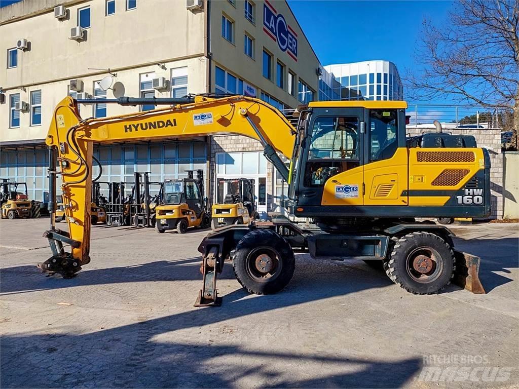Hyundai HW160 旋轉式挖土機/掘鑿機/挖掘機