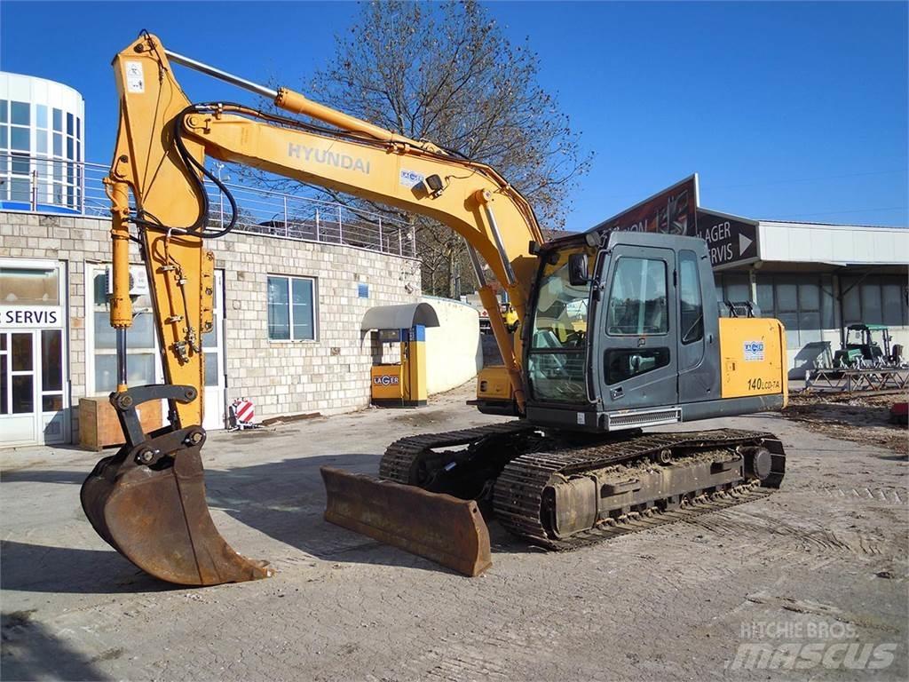 Hyundai R140LCD-7A 履帶式 挖土機/掘鑿機/挖掘機