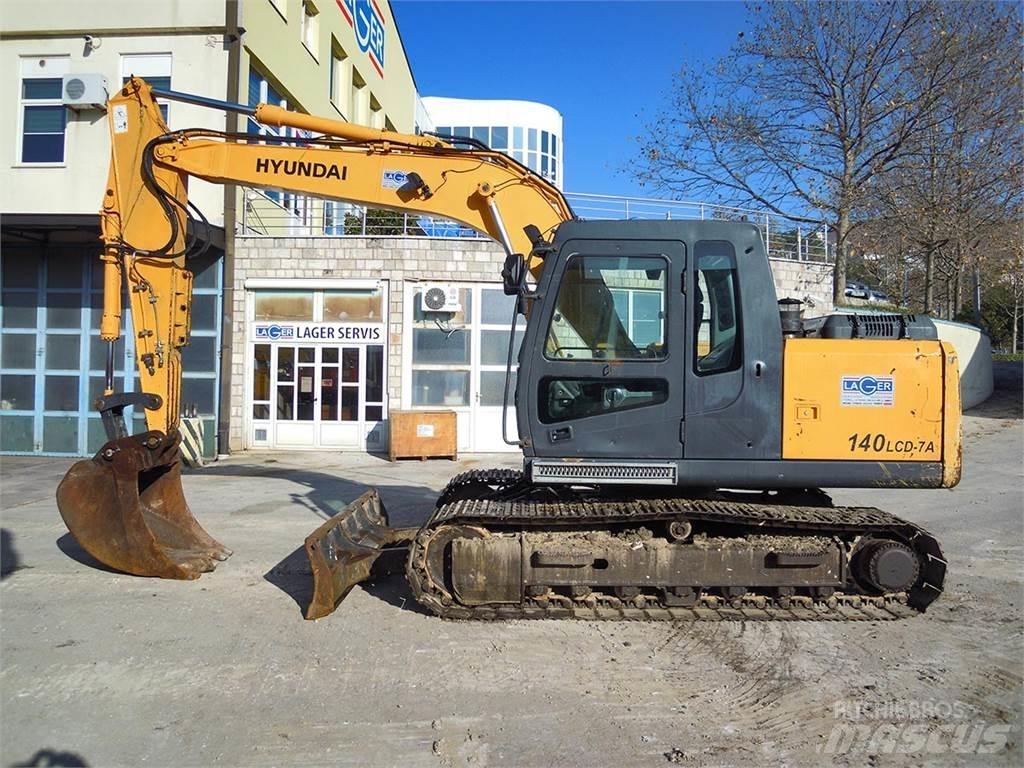 Hyundai R140LCD-7A 履帶式 挖土機/掘鑿機/挖掘機