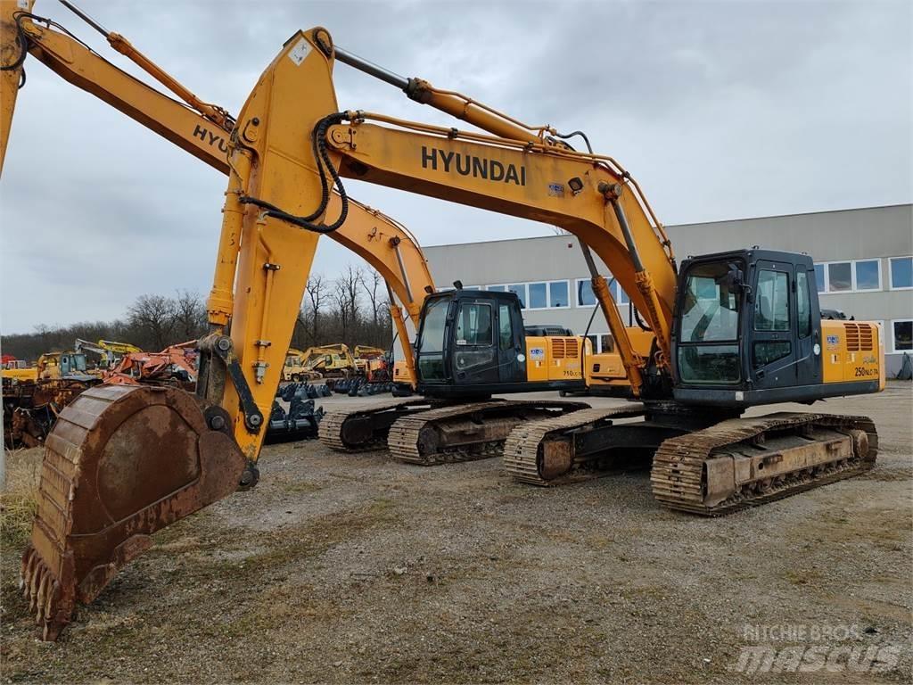 Hyundai R250NLC-7A 履帶式 挖土機/掘鑿機/挖掘機