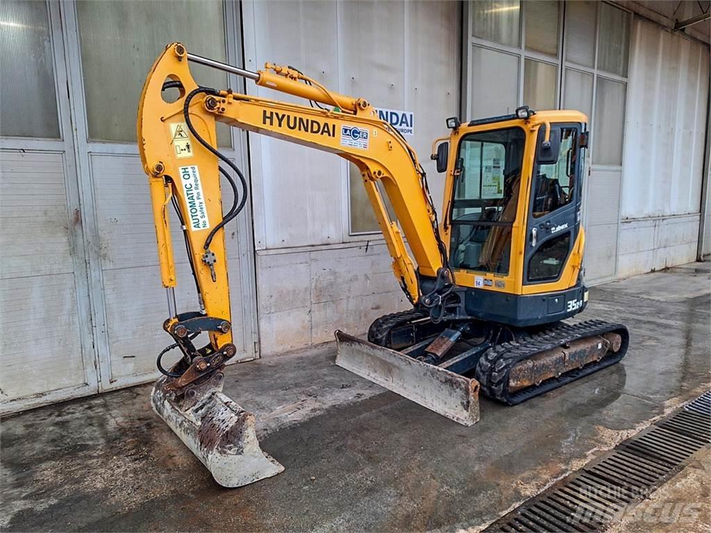 Hyundai R35Z-9 小型挖土機/掘鑿機<7t(小型挖掘機)
