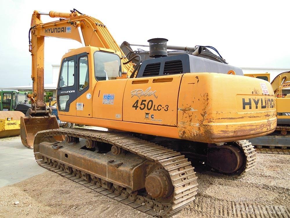 Hyundai R450LC-3 履帶式 挖土機/掘鑿機/挖掘機