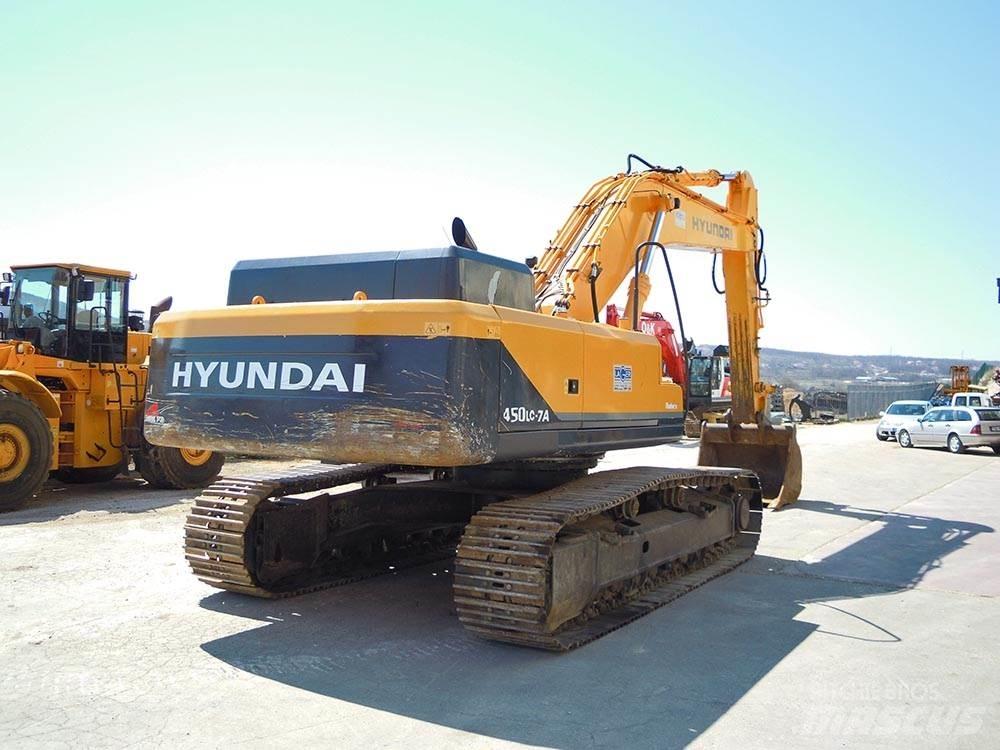 Hyundai R450LC-7A 履帶式 挖土機/掘鑿機/挖掘機