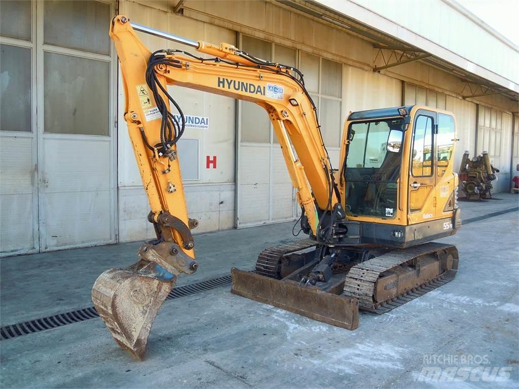 Hyundai R55-9 小型挖土機/掘鑿機<7t(小型挖掘機)