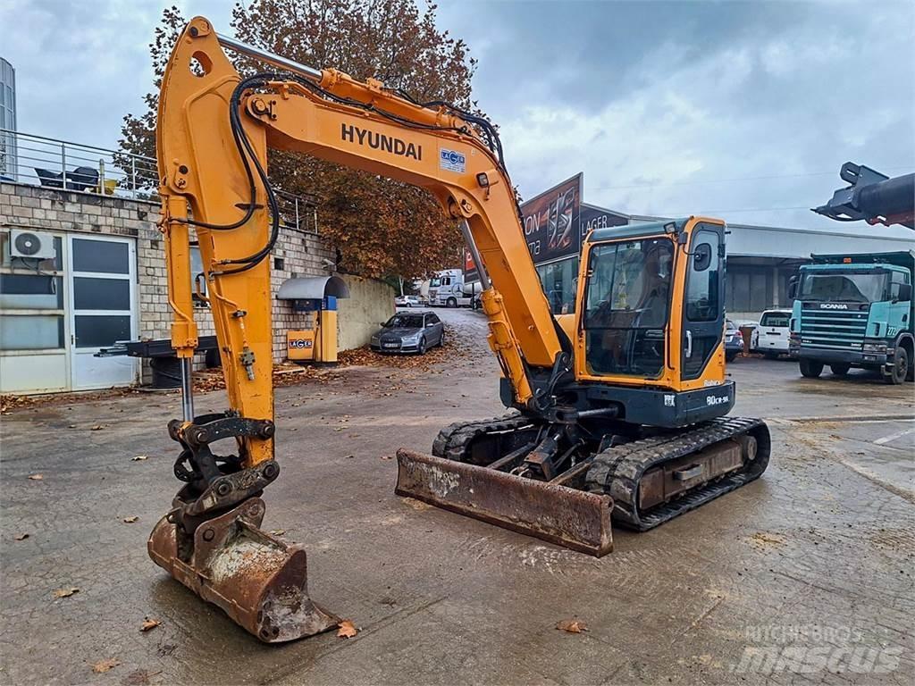 Hyundai R80CR-9A 小型挖土機/掘鑿機<7t(小型挖掘機)