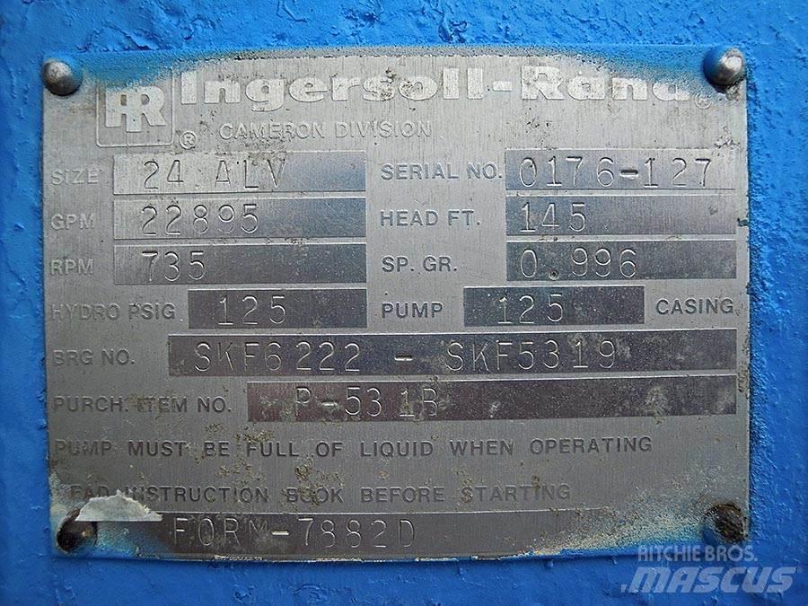 Ingersoll Rand 24 ALV 水泵浦