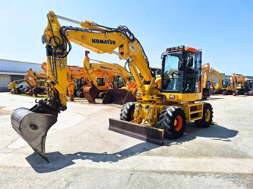 Komatsu PW118MR-8 旋轉式挖土機/掘鑿機/挖掘機