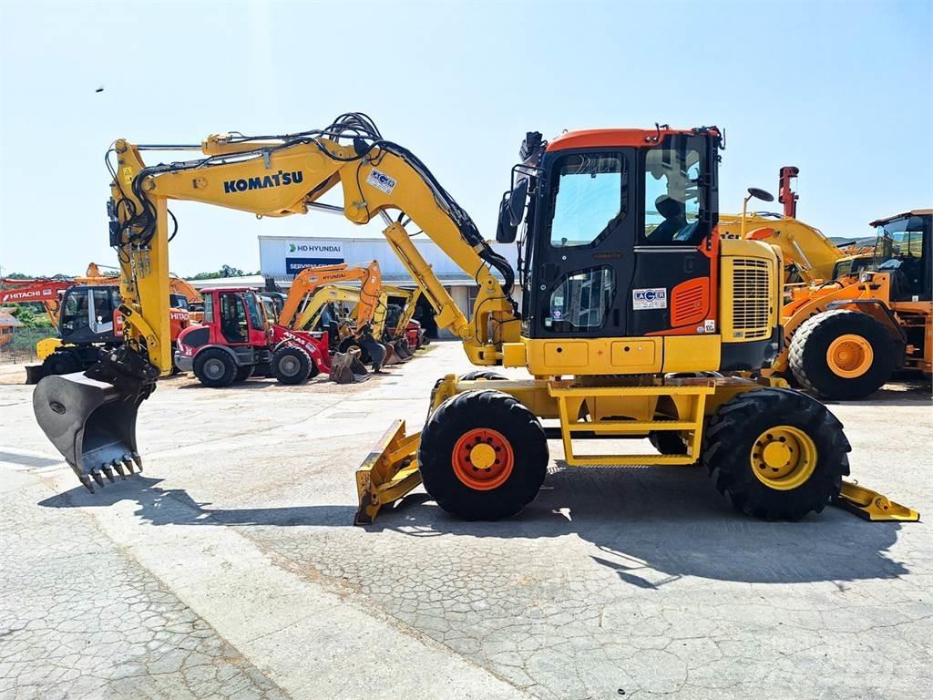 Komatsu PW118MR-8 旋轉式挖土機/掘鑿機/挖掘機