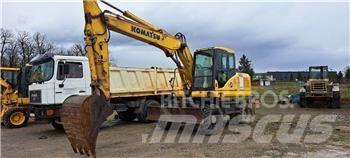 Komatsu PW160-7EO 旋轉式挖土機/掘鑿機/挖掘機