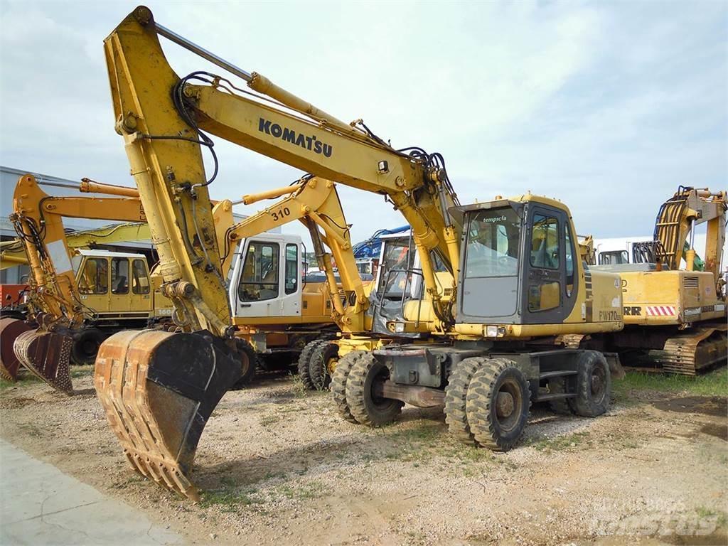 Komatsu PW170ES-6K 旋轉式挖土機/掘鑿機/挖掘機