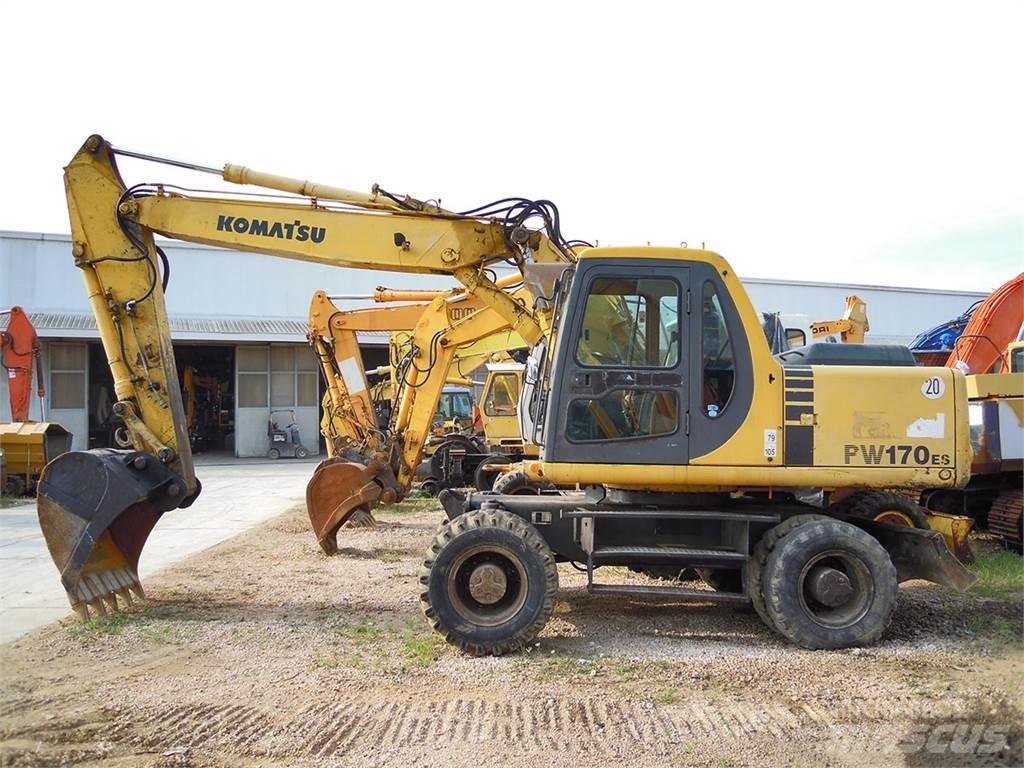 Komatsu PW170ES-6K 旋轉式挖土機/掘鑿機/挖掘機