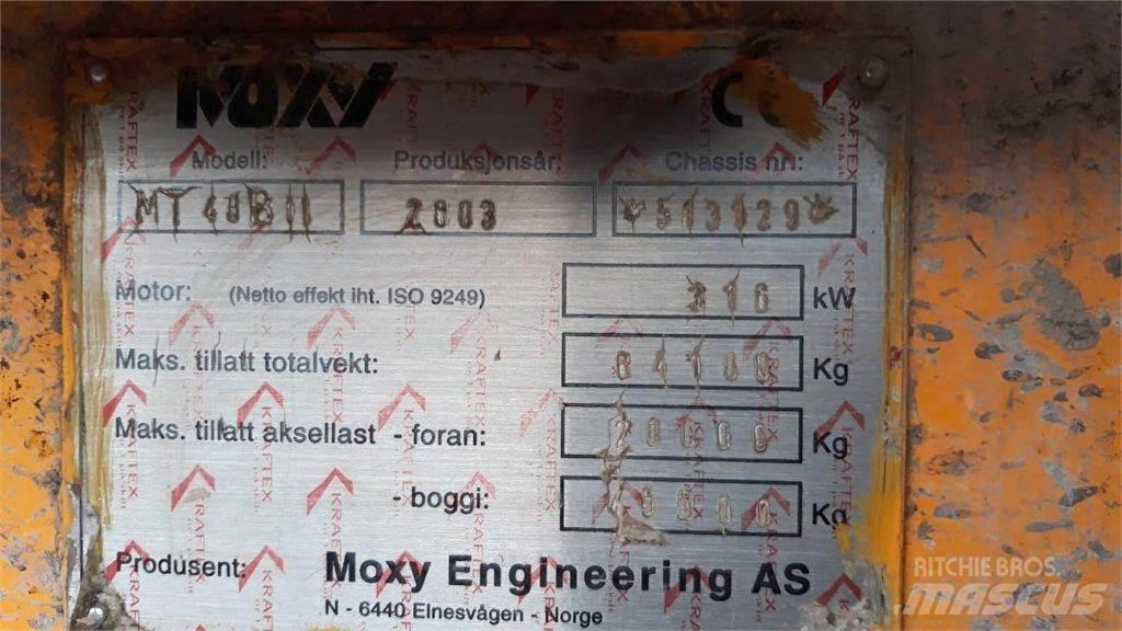 Moxy MT 40B 鉸接式起吊車