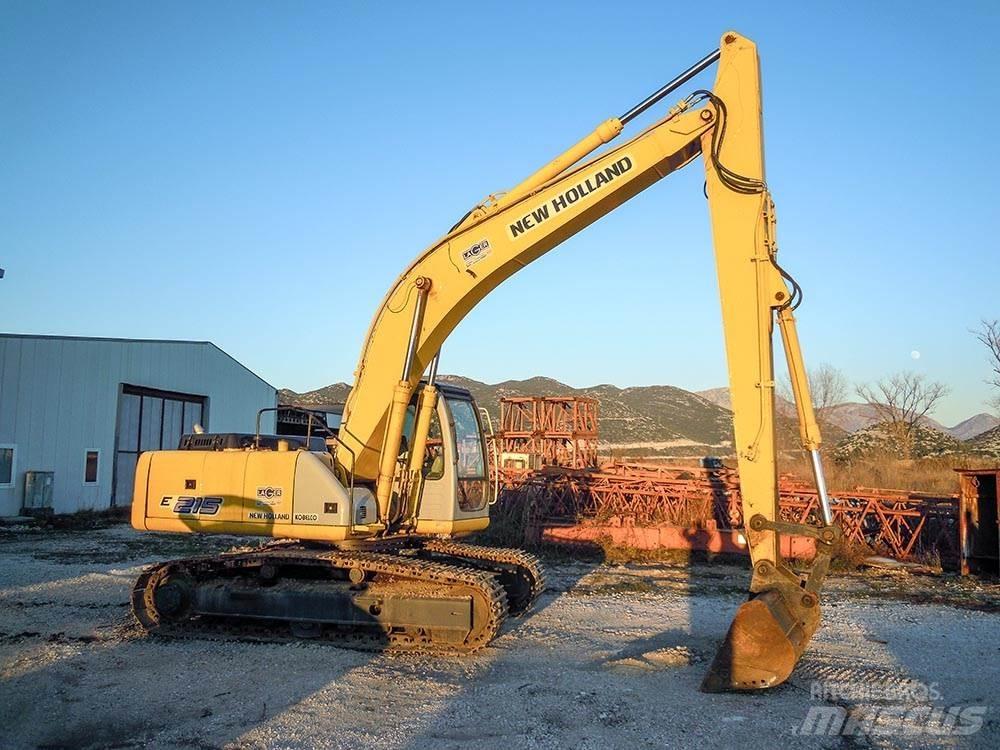 New Holland E215 履帶式 挖土機/掘鑿機/挖掘機