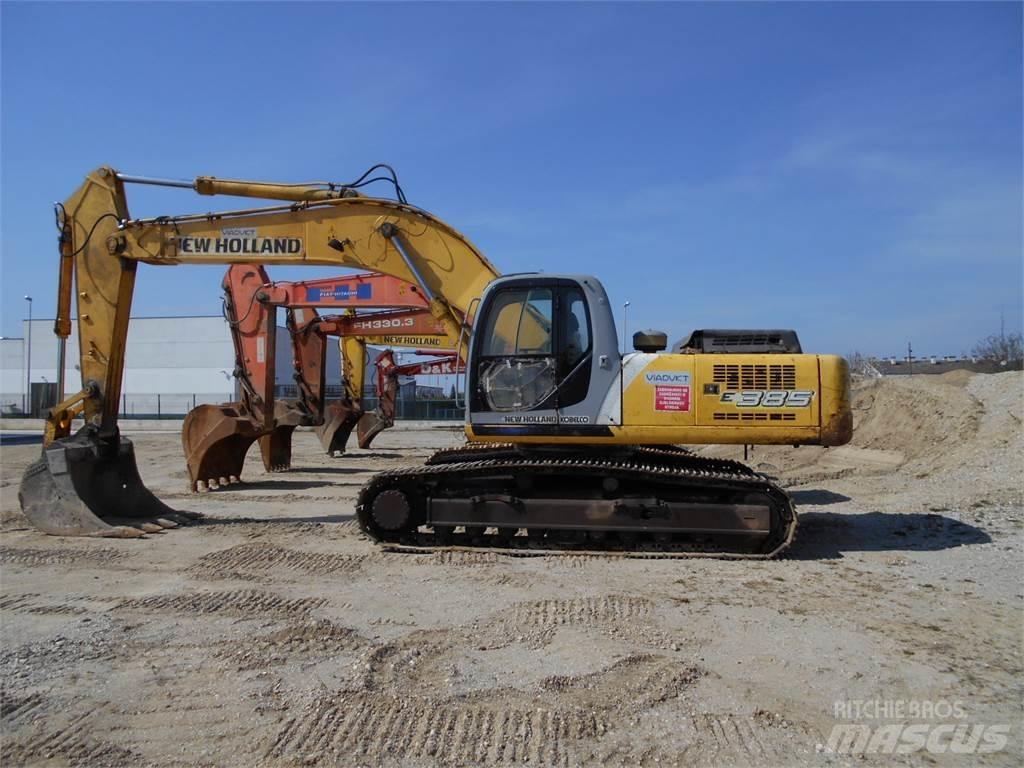 New Holland E385EL 履帶式 挖土機/掘鑿機/挖掘機