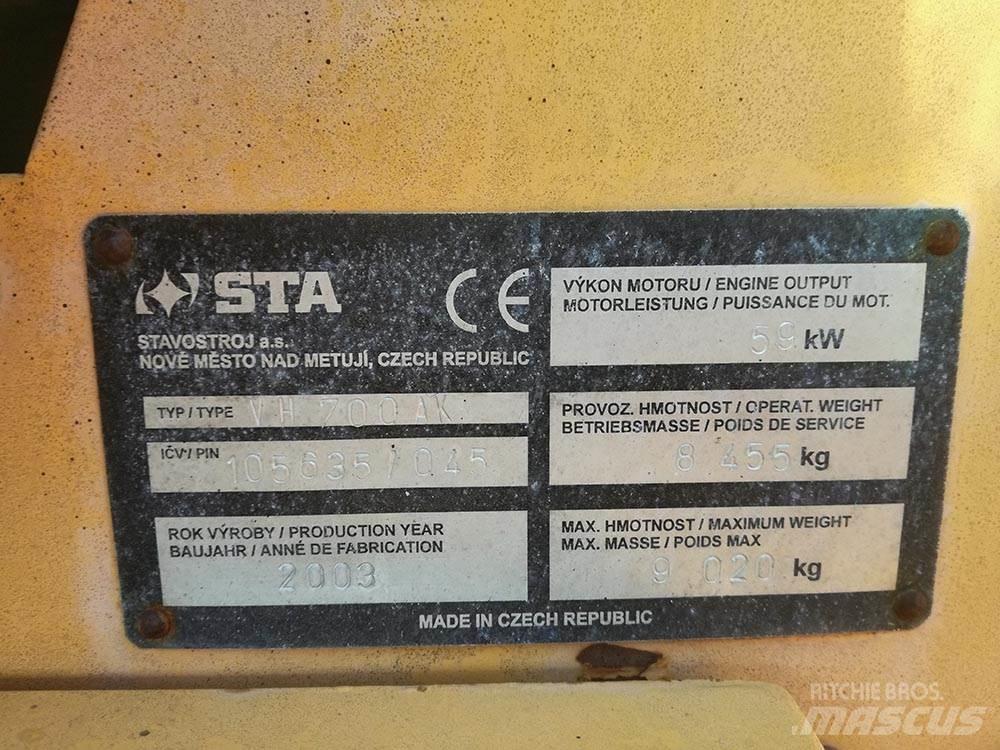 Stavostroj STA VH 700 AK 雙輪滾壓機