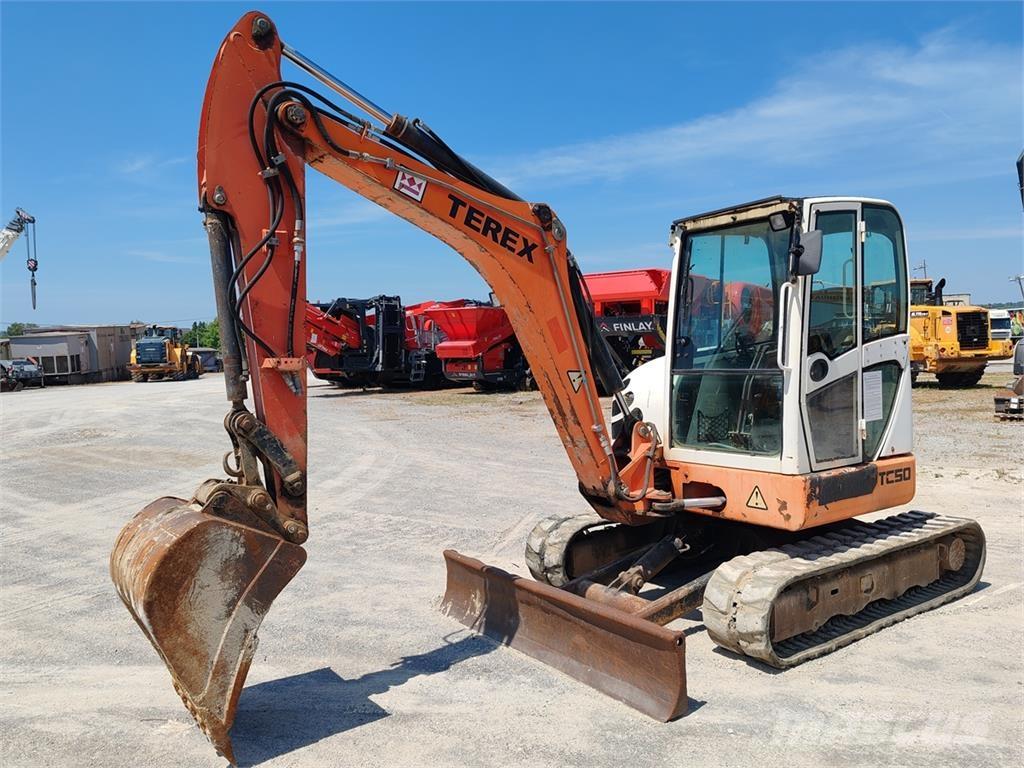 Terex TC50 小型挖土機/掘鑿機<7t(小型挖掘機)