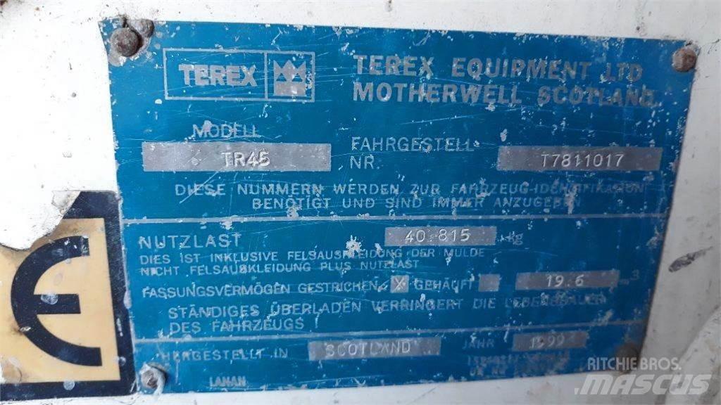 Terex TR45 側卸礦車