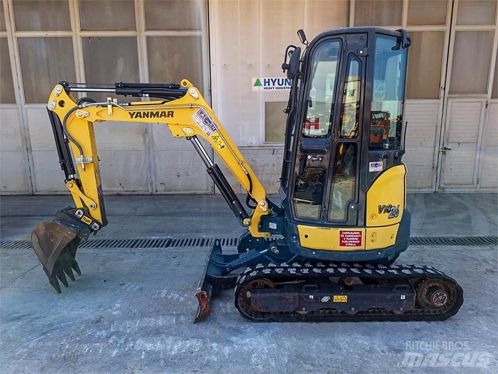Yanmar VIO 26-6 小型挖土機/掘鑿機<7t(小型挖掘機)