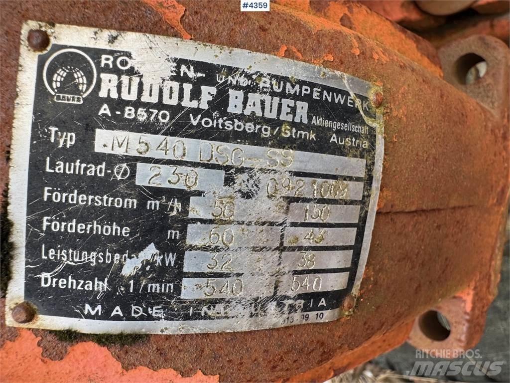 Bauer M540 水肥車