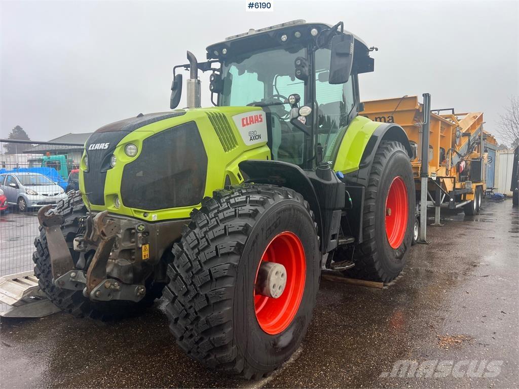 CLAAS Axion 830 曳引機