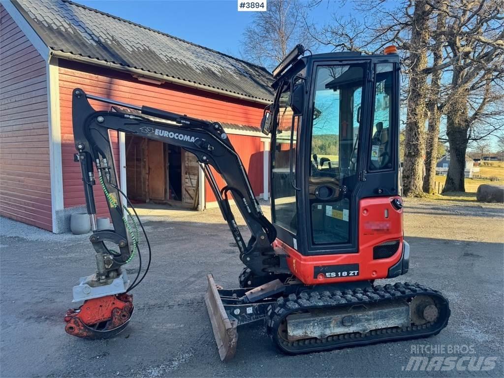 Euromach ES18ZT 履帶式 挖土機/掘鑿機/挖掘機