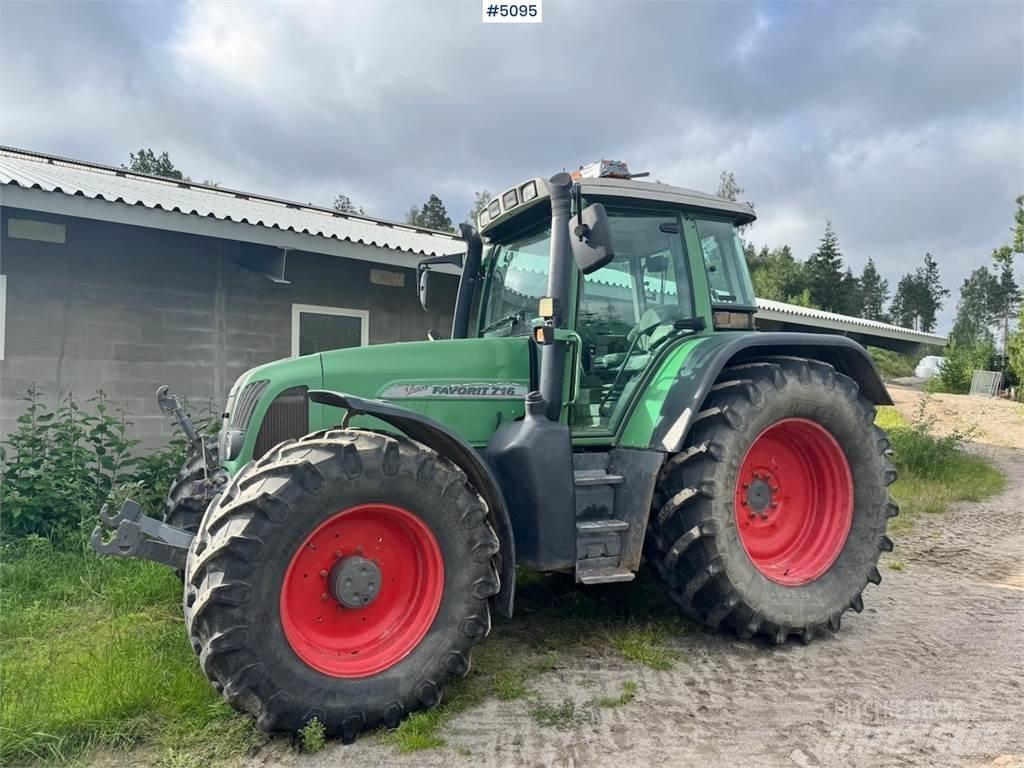 Fendt 716 Vario 曳引機