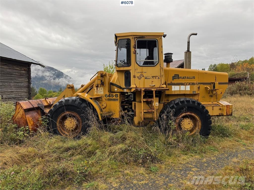 Fiat Allis 645-B 輪胎式裝載機