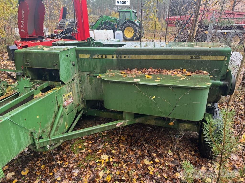 John Deere 332 其他收穫設備