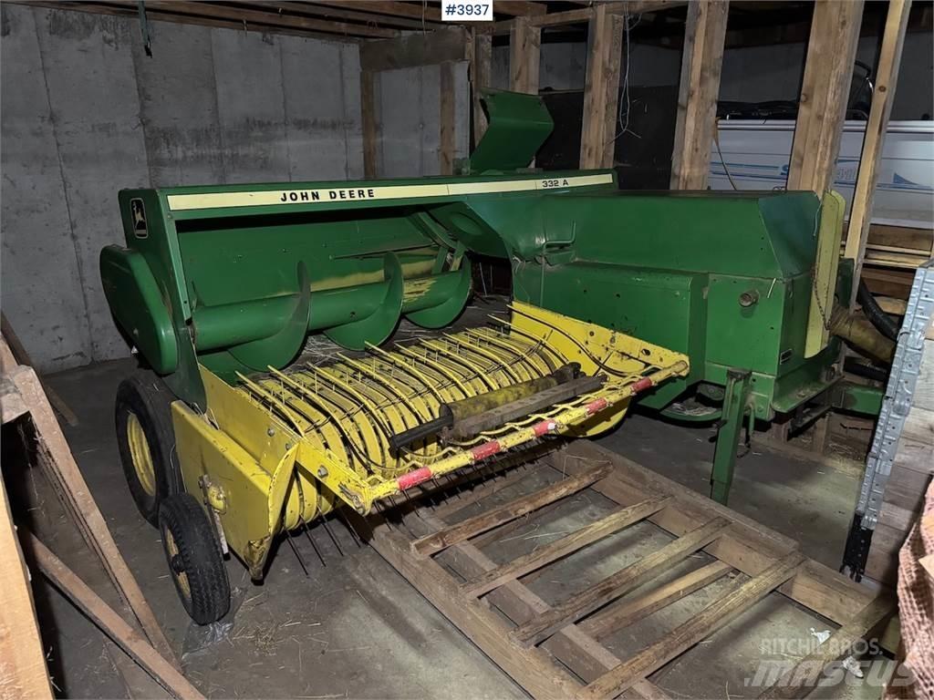 John Deere 332 A 其他收穫設備