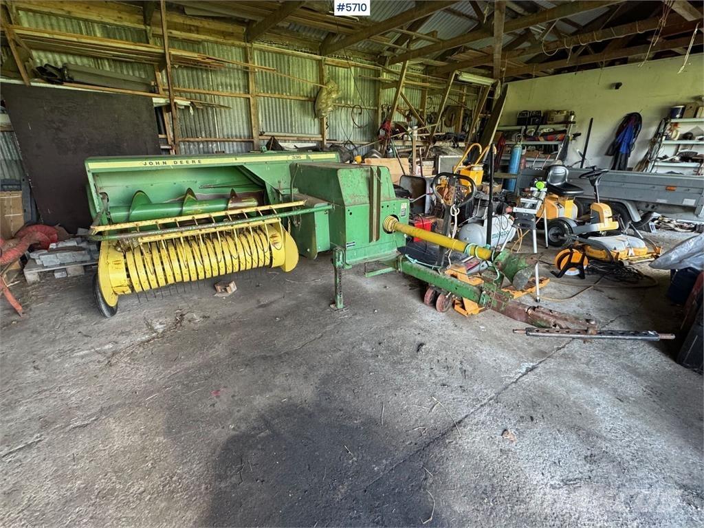 John Deere 336 其他收穫設備