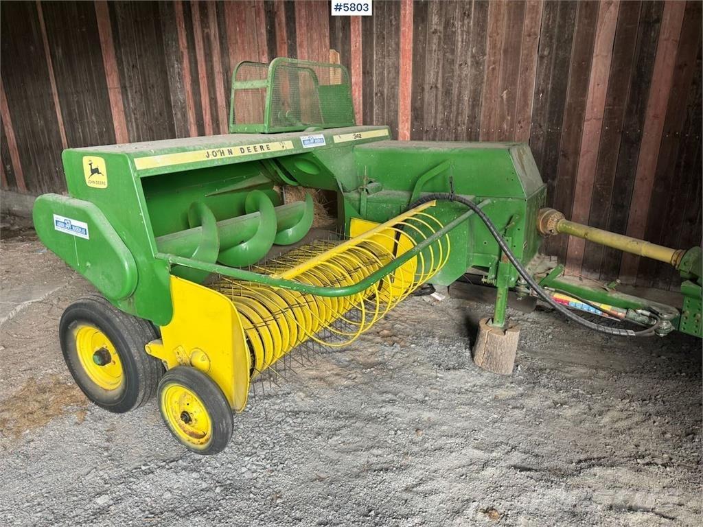 John Deere 342 其他收穫設備