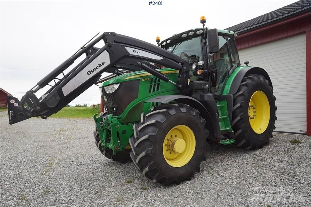 John Deere 6215R 曳引機