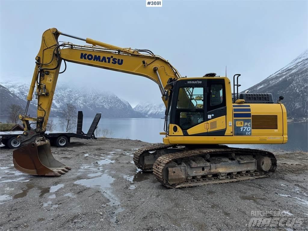 Komatsu PC 170 LC 履帶式 挖土機/掘鑿機/挖掘機
