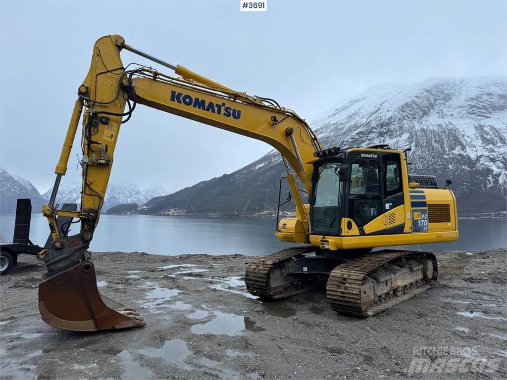 Komatsu PC 170 LC 履帶式 挖土機/掘鑿機/挖掘機