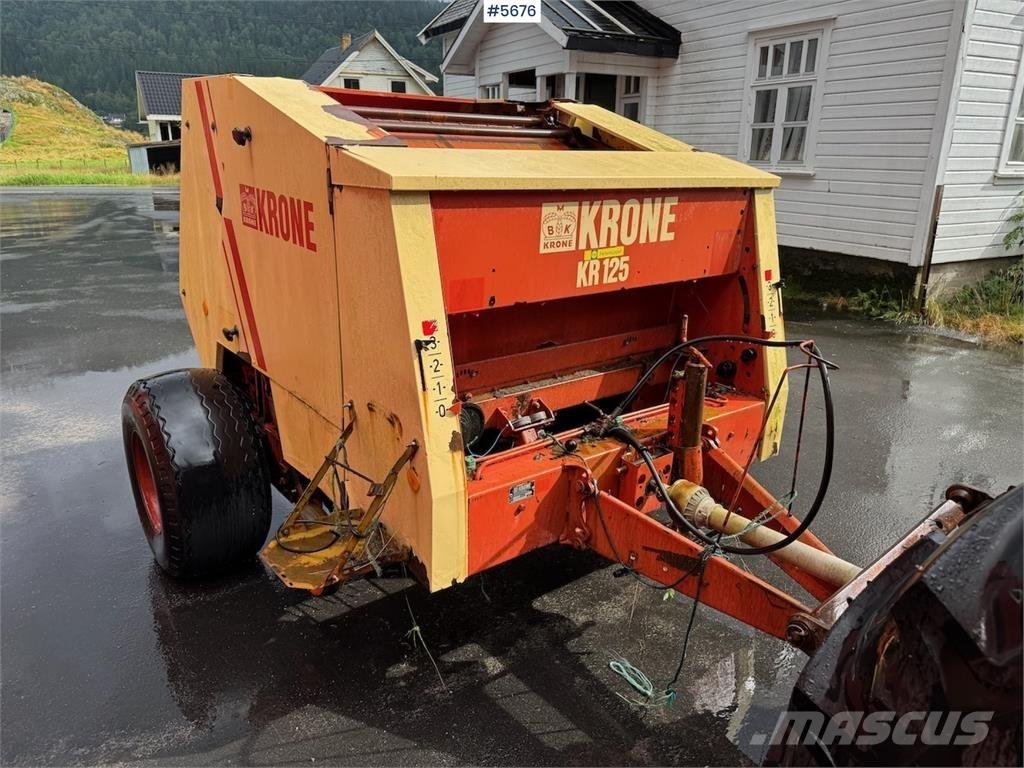 Krone KR 125 其他收穫設備