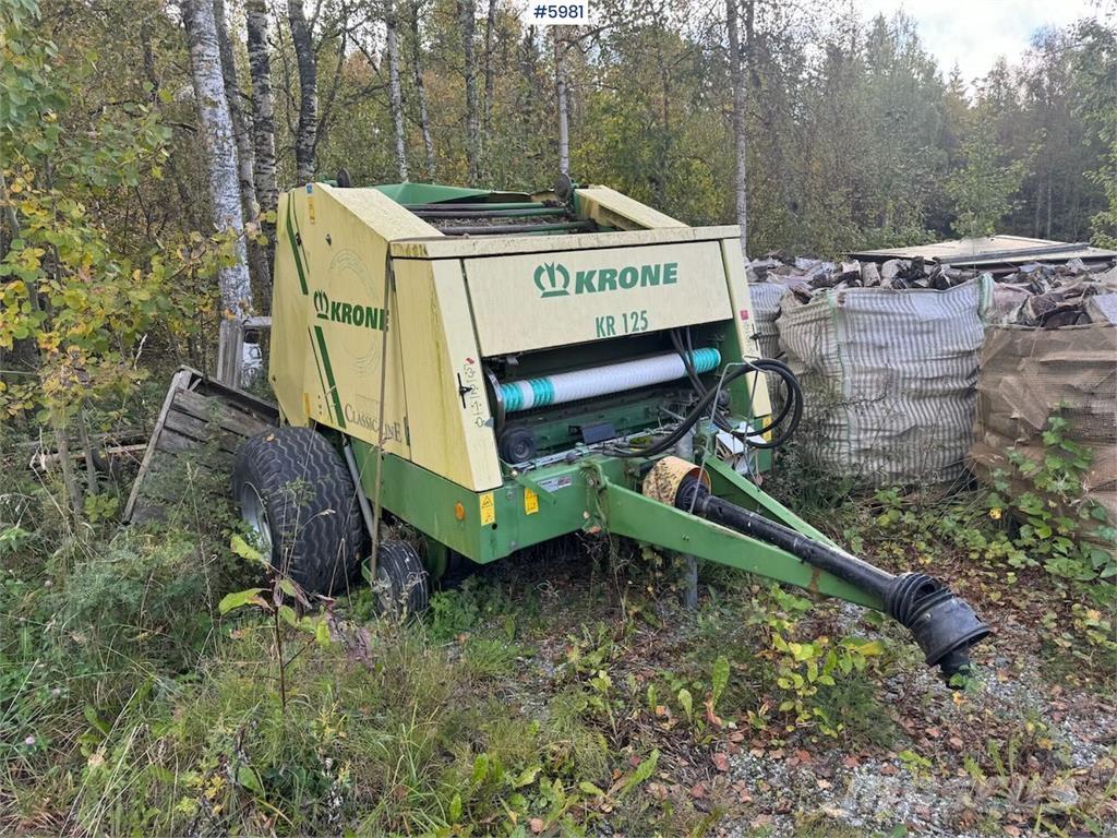 Krone KR 125 其他收穫設備
