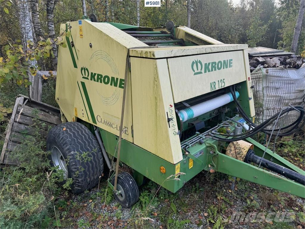 Krone KR 125 其他收穫設備
