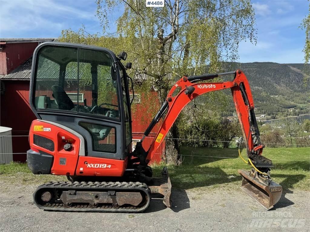 Kubota KX019 履帶式 挖土機/掘鑿機/挖掘機