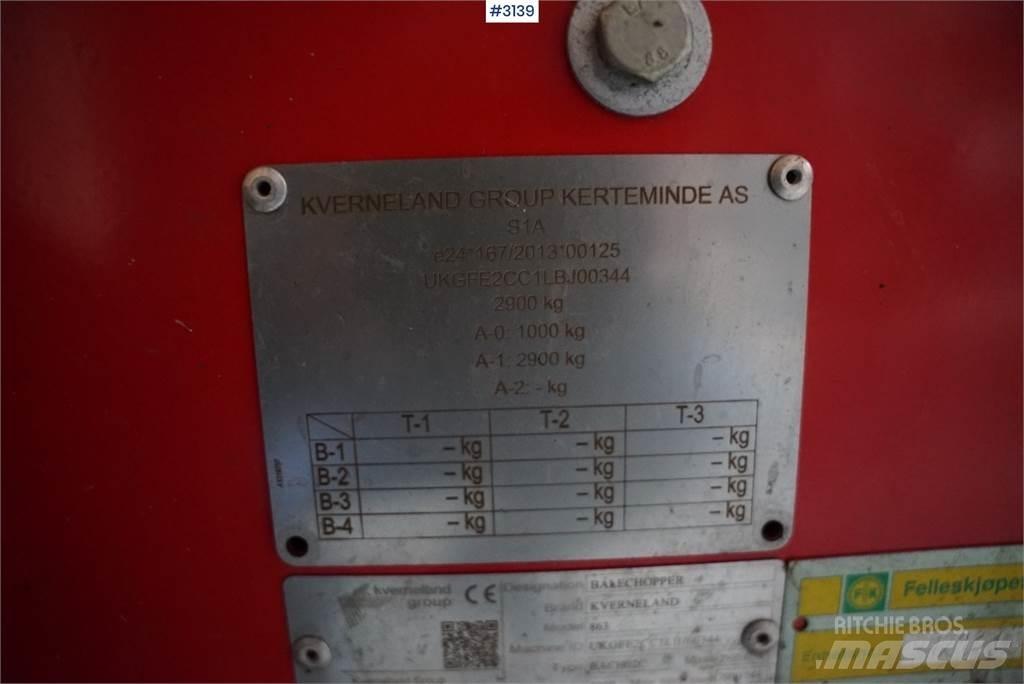 Kverneland 863 其他牧草收穫設備