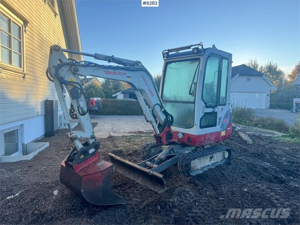 Takeuchi TB219 履帶式 挖土機/掘鑿機/挖掘機