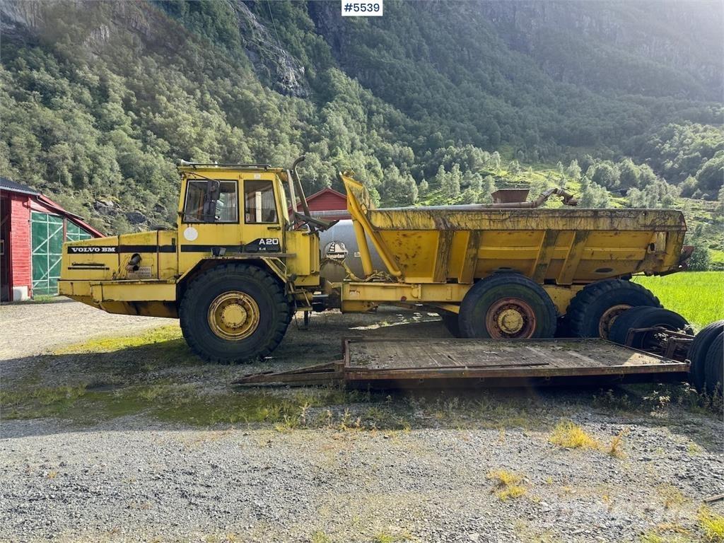 Volvo A 20 6x6 側卸礦車