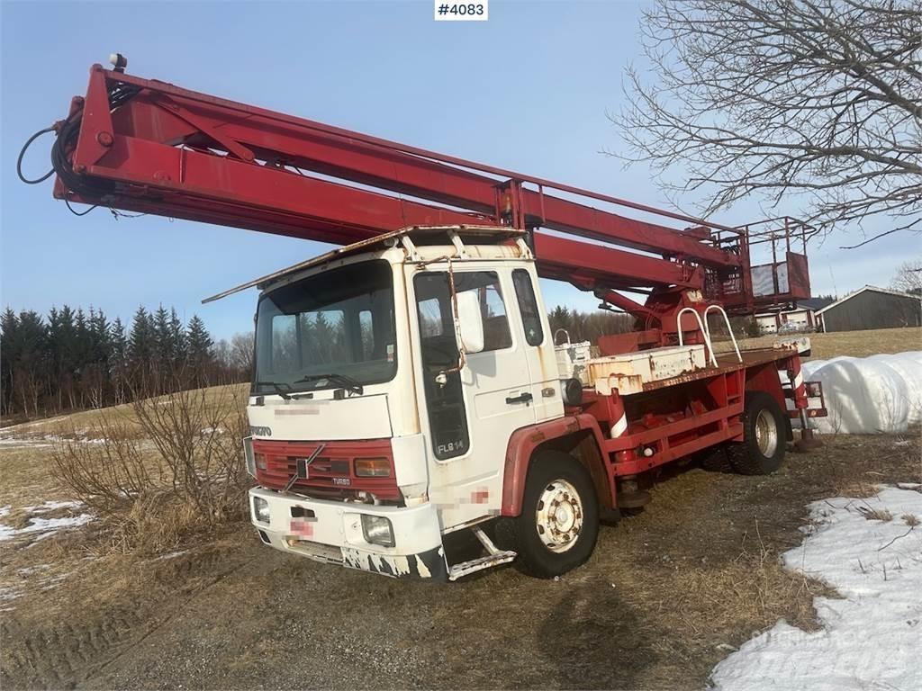 Volvo BM FL 614 卡車裝載高空作業車