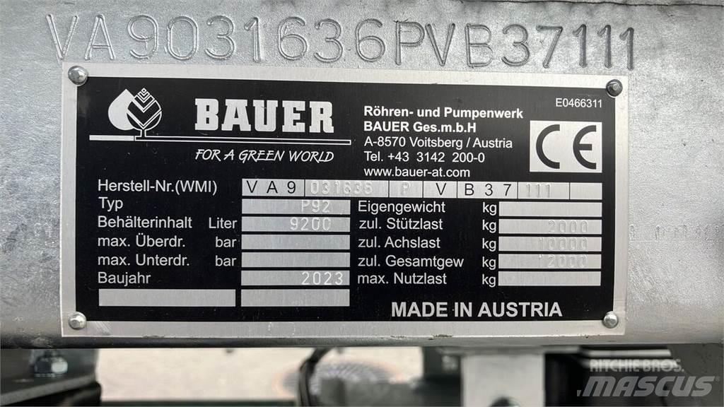 Bauer P 92 水肥車