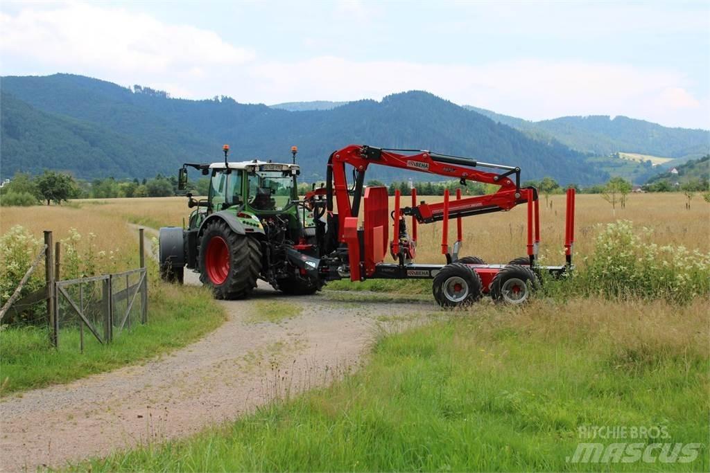 Beha V1200 mit 8870 林業拖車