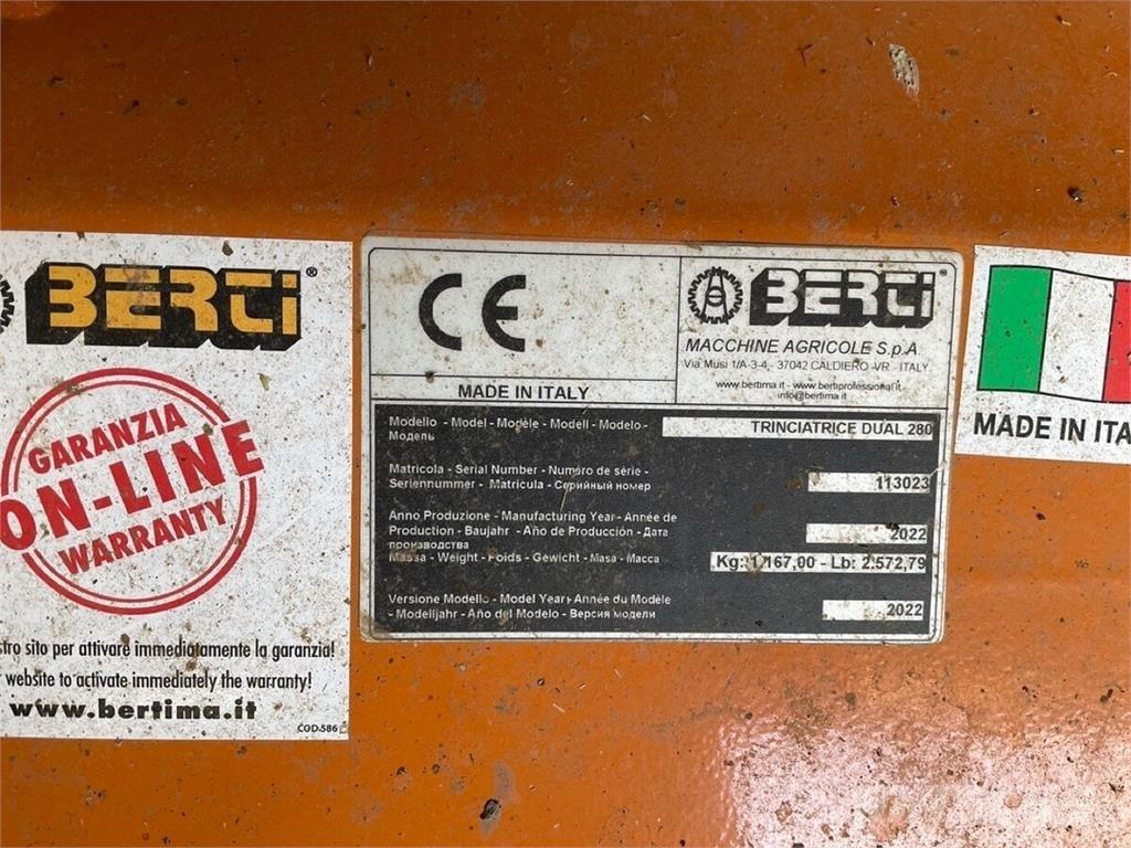 Berti Dual 280 莖葉去葉機